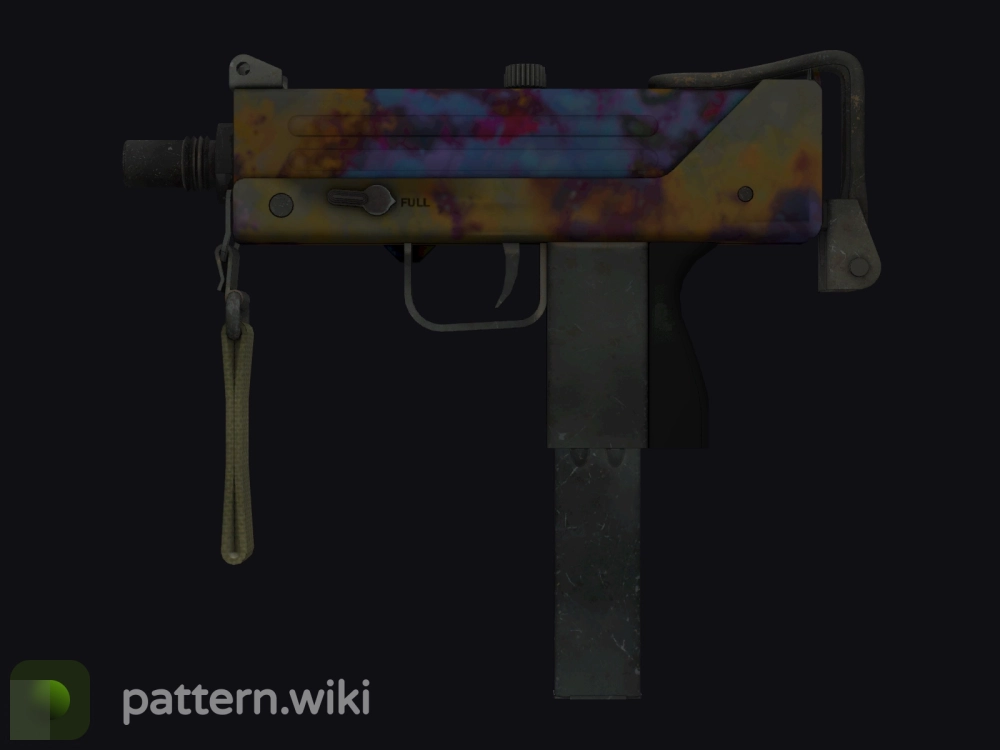 MAC-10 Case Hardened seed 966