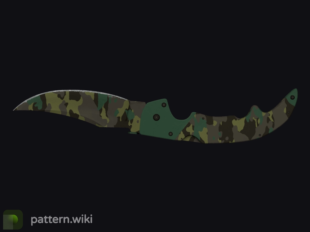 Falchion Knife Boreal Forest seed 304