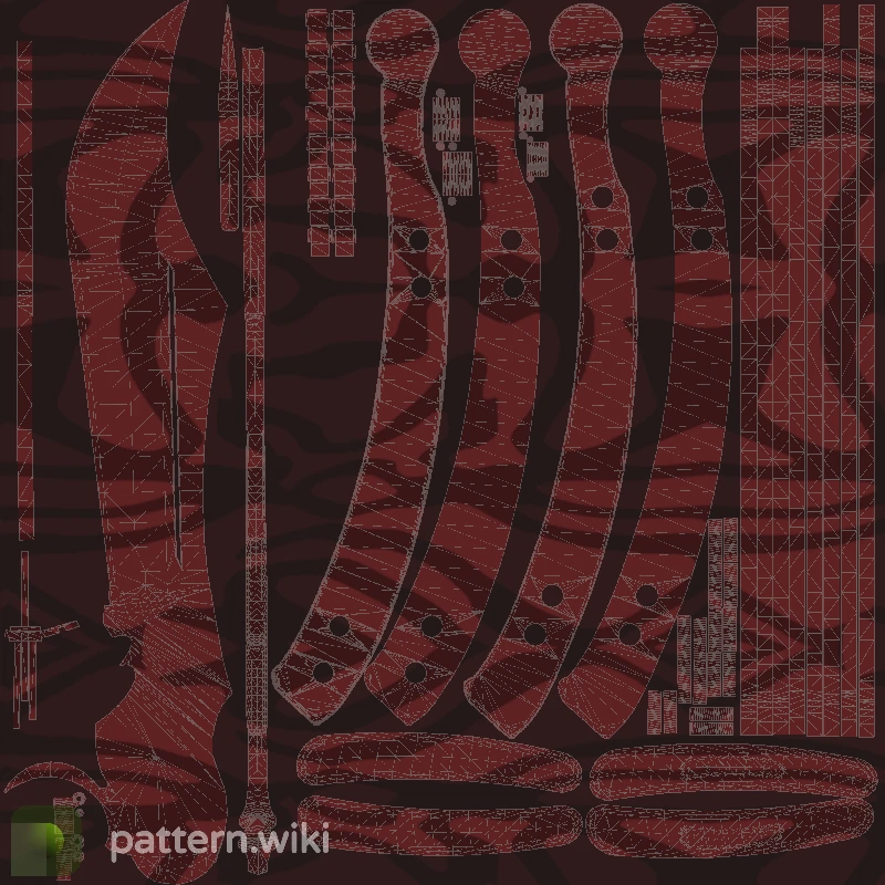 Butterfly Knife Slaughter seed 73 pattern template