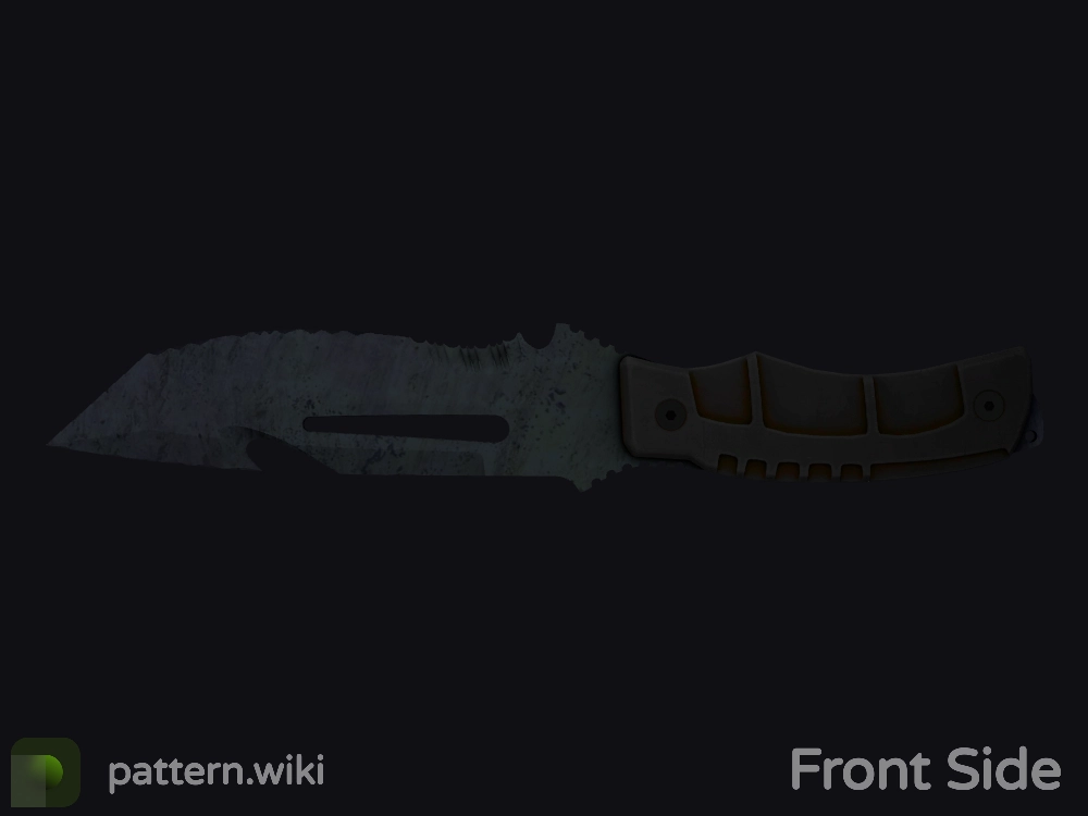 Survival Knife Blue Steel seed 589