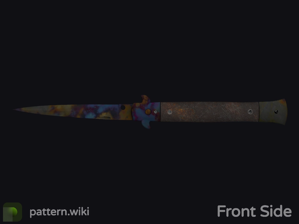 Stiletto Knife Case Hardened seed 617