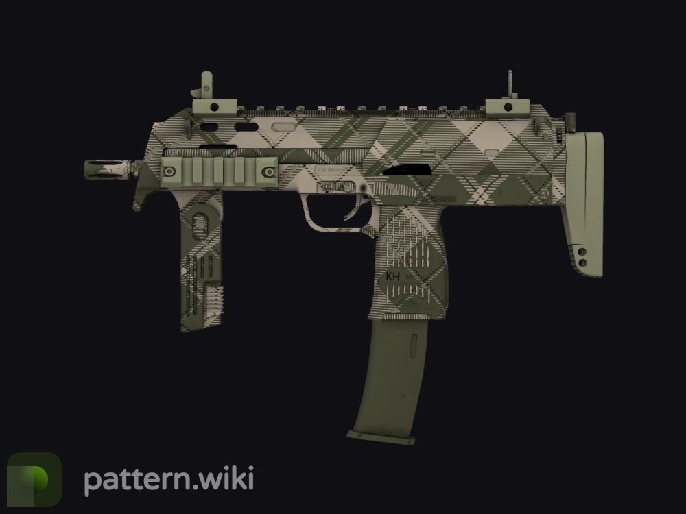 MP7 Olive Plaid seed 621