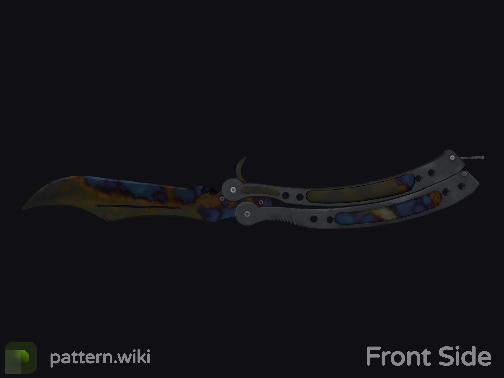 Butterfly Knife Case Hardened seed 419