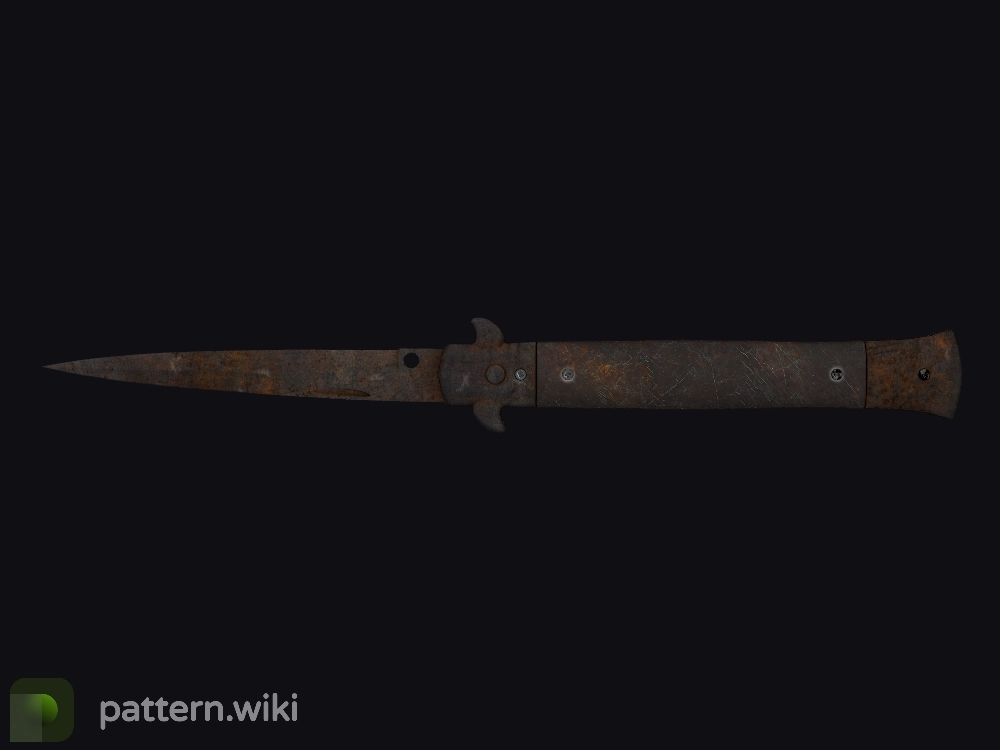 Stiletto Knife Rust Coat seed 750