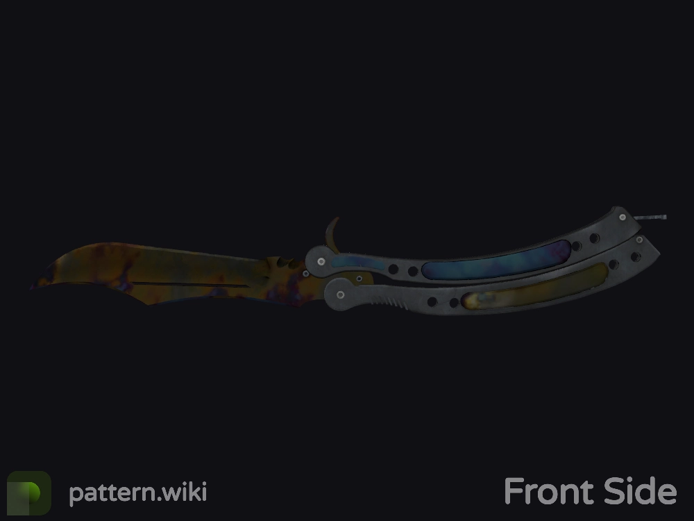 Butterfly Knife Case Hardened seed 319