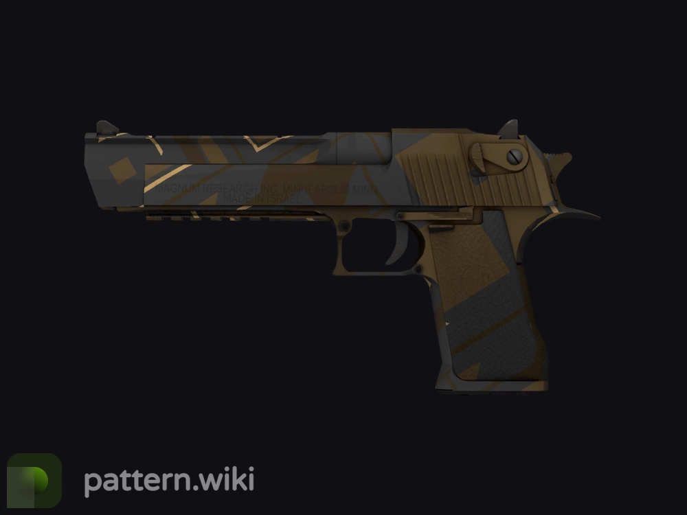 Desert Eagle Bronze Deco seed 875