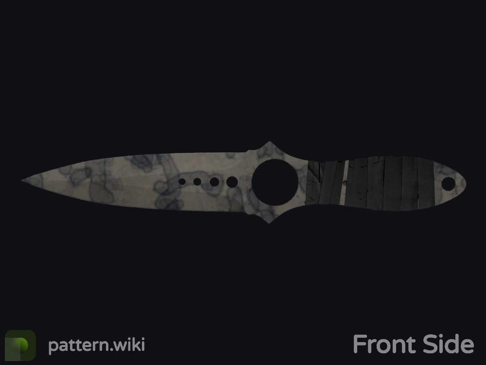 Skeleton Knife Stained seed 494