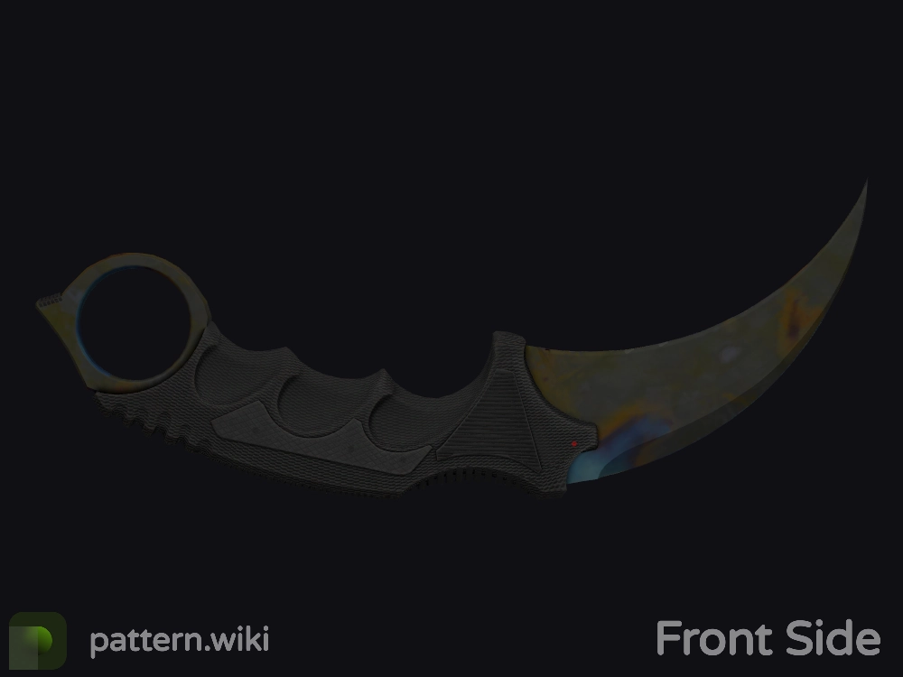 Karambit Case Hardened seed 3