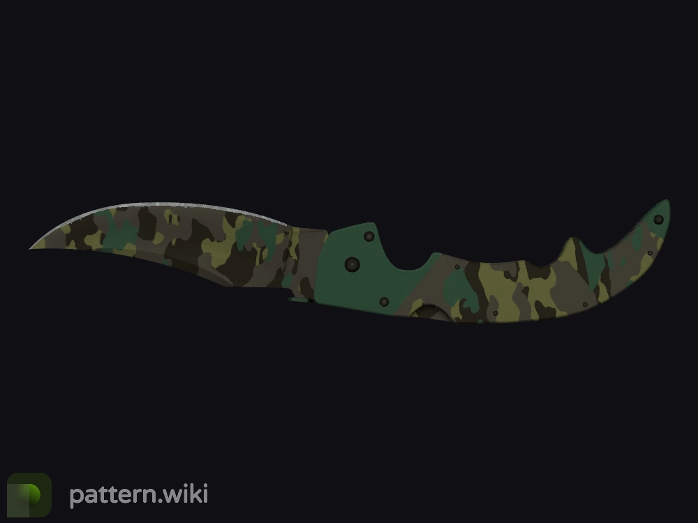 Falchion Knife Boreal Forest seed 751