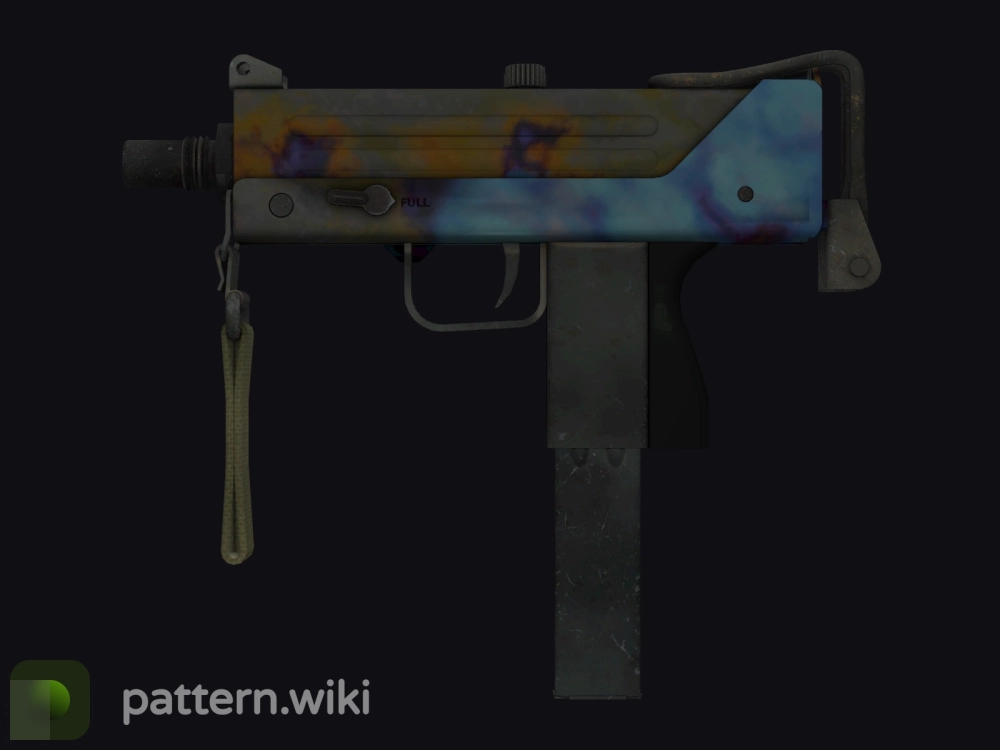 MAC-10 Case Hardened seed 119