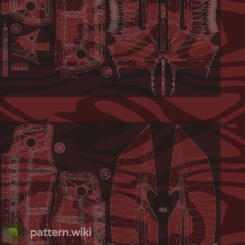 Survival Knife Slaughter seed 78 pattern template