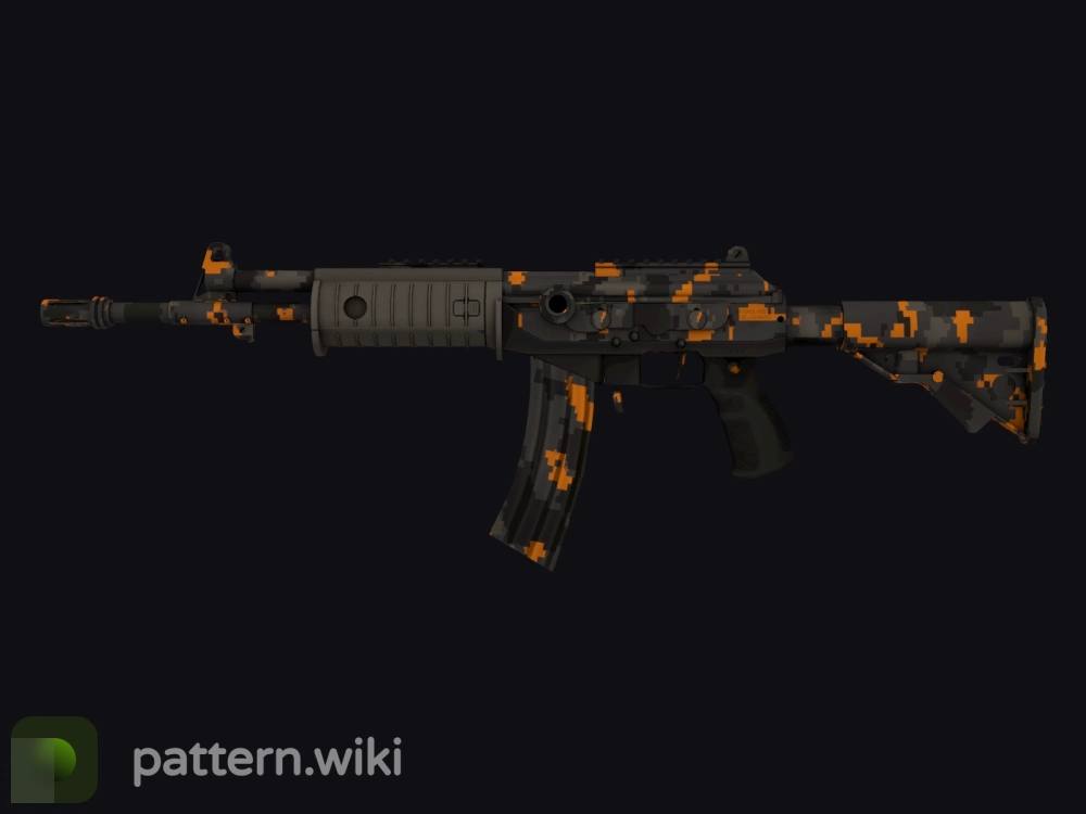 Galil AR Orange DDPAT seed 595