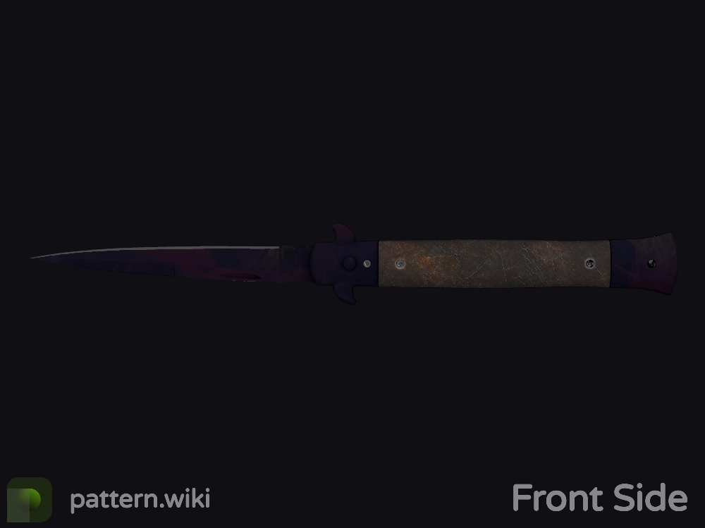 Stiletto Knife Doppler seed 685