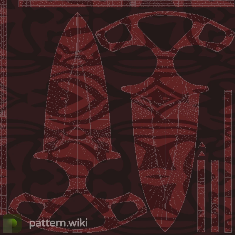 Shadow Daggers Slaughter seed 851 pattern template