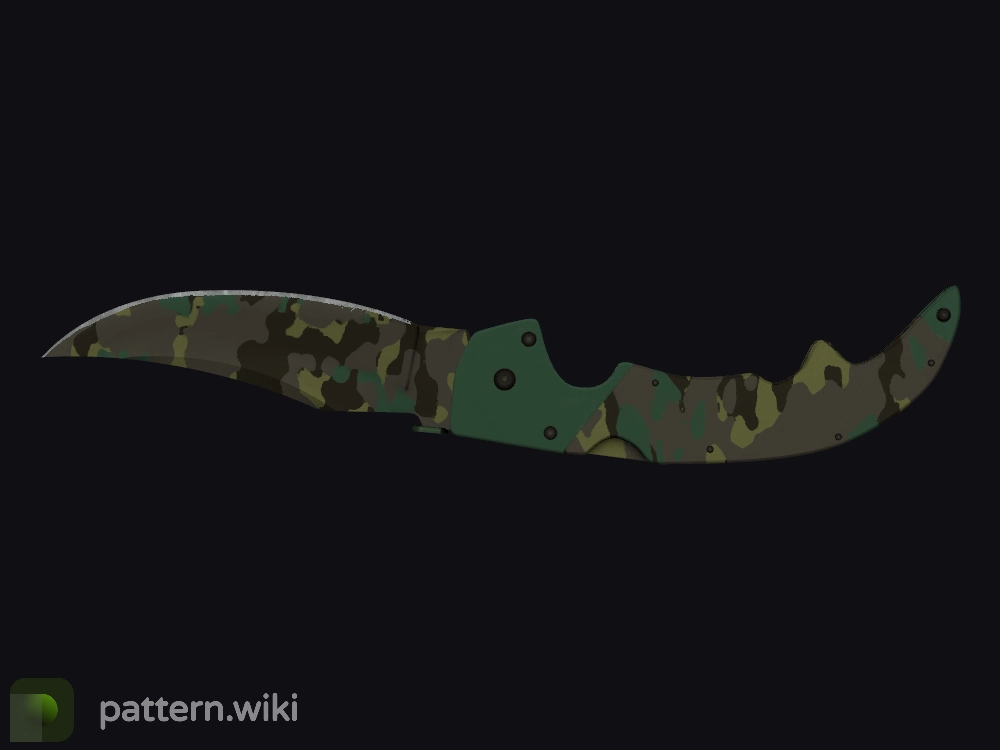 Falchion Knife Boreal Forest seed 473