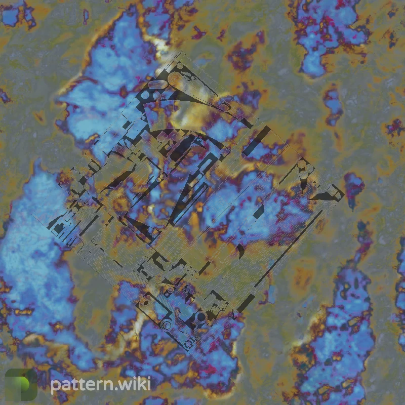 AK-47 Case Hardened seed 567 pattern template