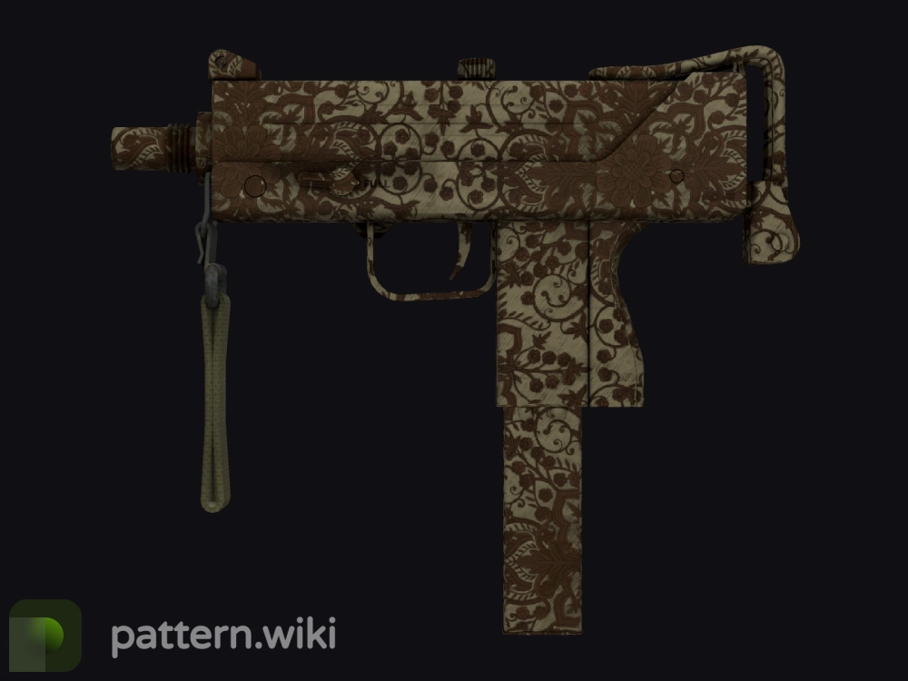 MAC-10 Sienna Damask seed 341