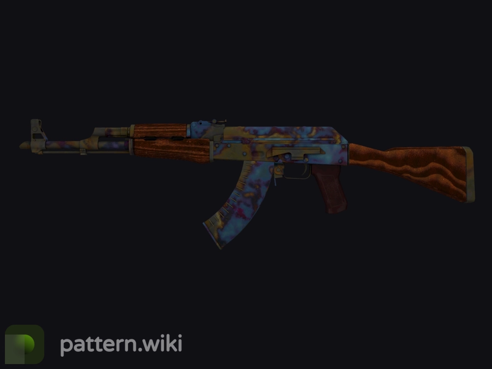 AK-47 Case Hardened seed 129