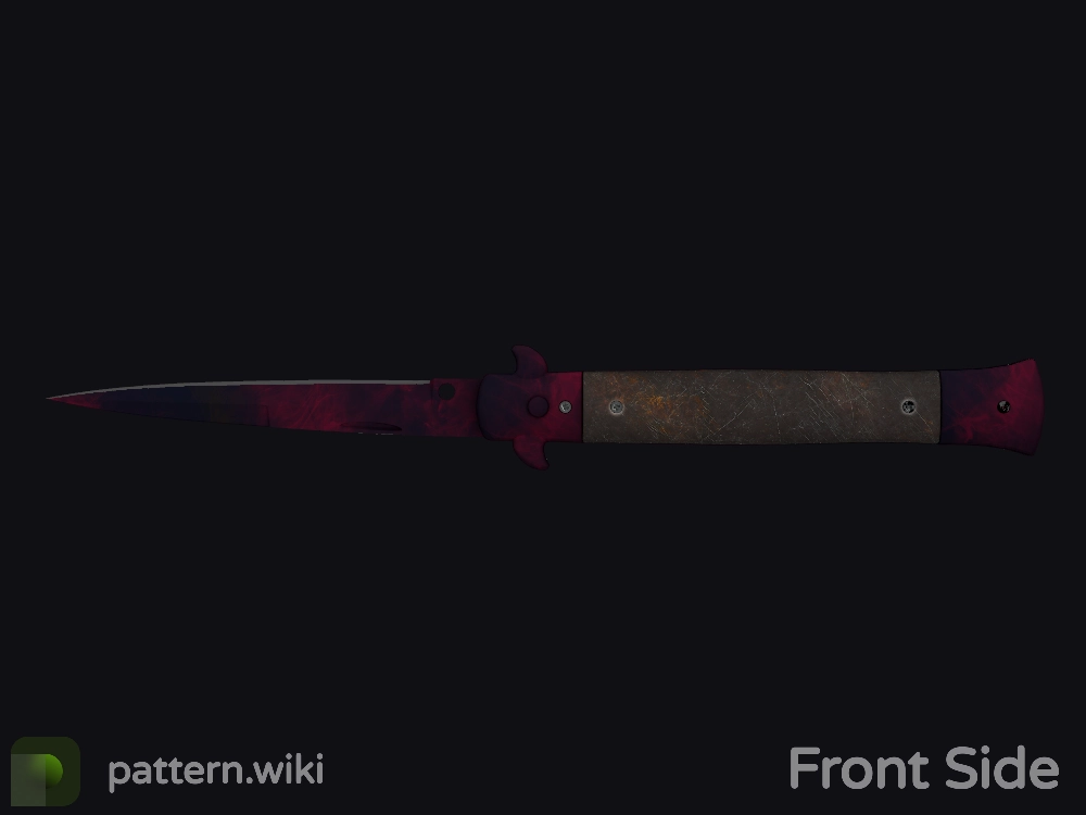 Stiletto Knife Doppler seed 386