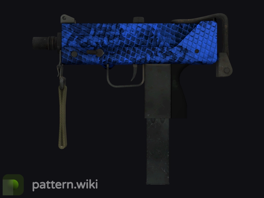 MAC-10 Lapis Gator seed 272