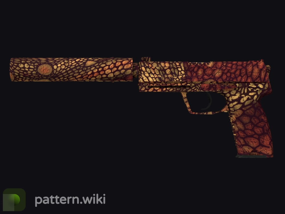 USP-S Orange Anolis seed 762