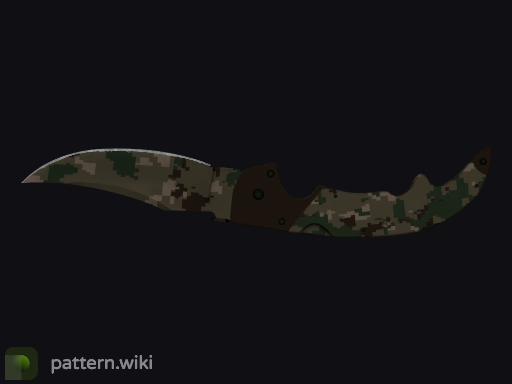 Falchion Knife Forest DDPAT seed 404