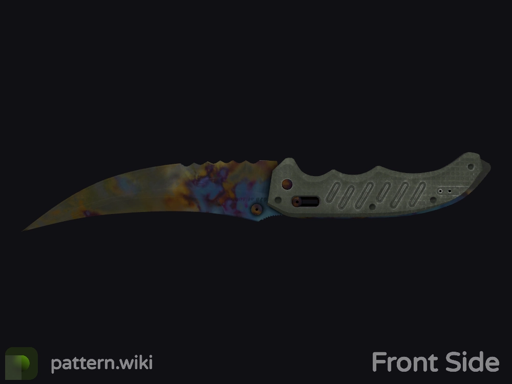 Flip Knife Case Hardened seed 91