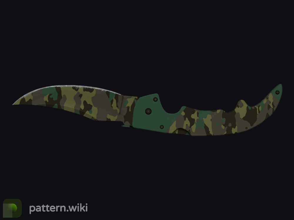 Falchion Knife Boreal Forest seed 873