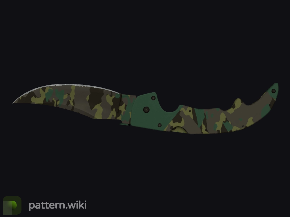 Falchion Knife Boreal Forest seed 828