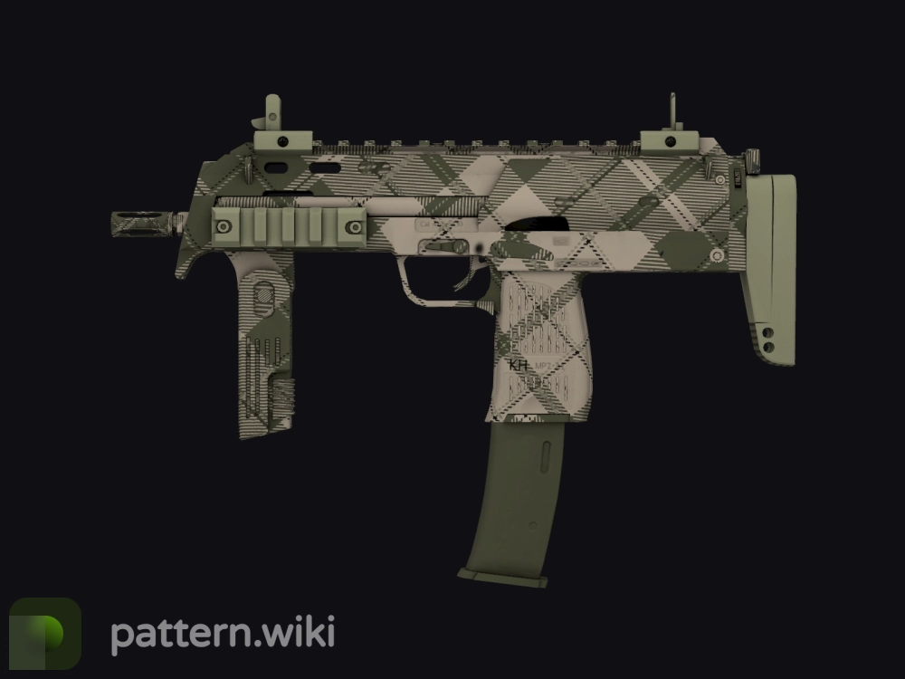 MP7 Olive Plaid seed 980