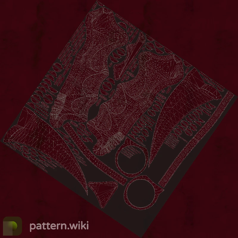 Karambit Doppler seed 10 pattern template