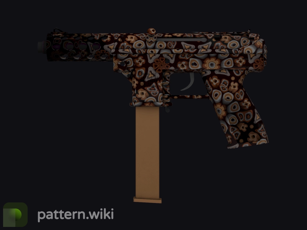 Tec-9 Orange Murano seed 347