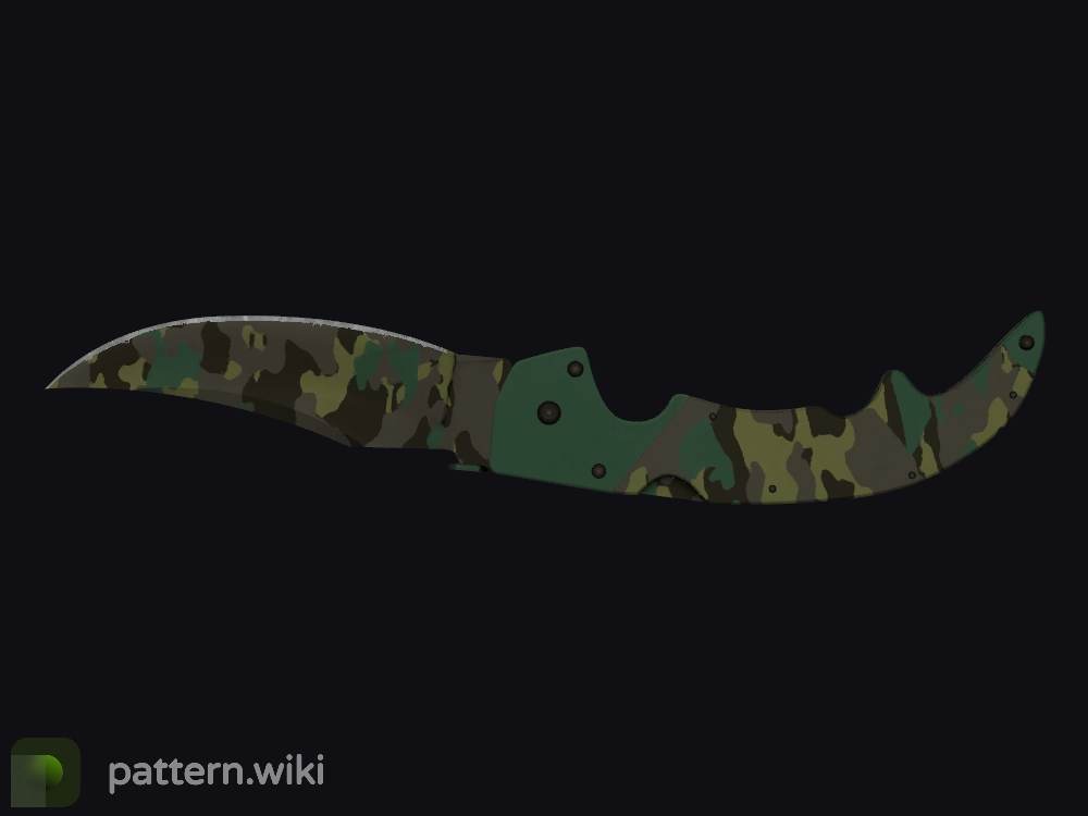 Falchion Knife Boreal Forest seed 0
