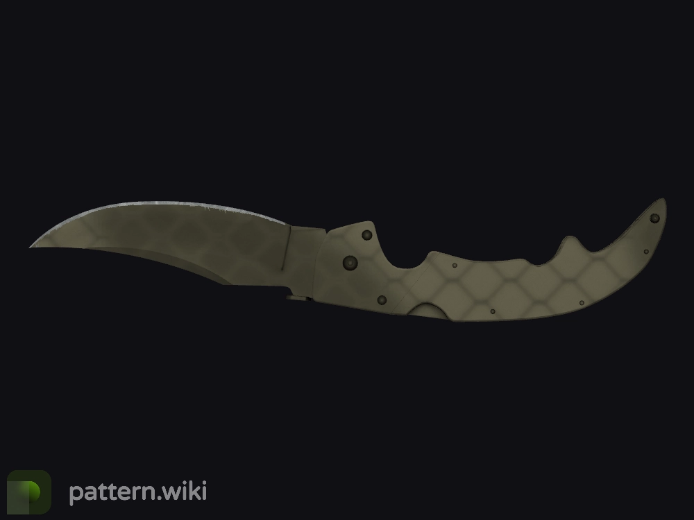 Falchion Knife Safari Mesh seed 89