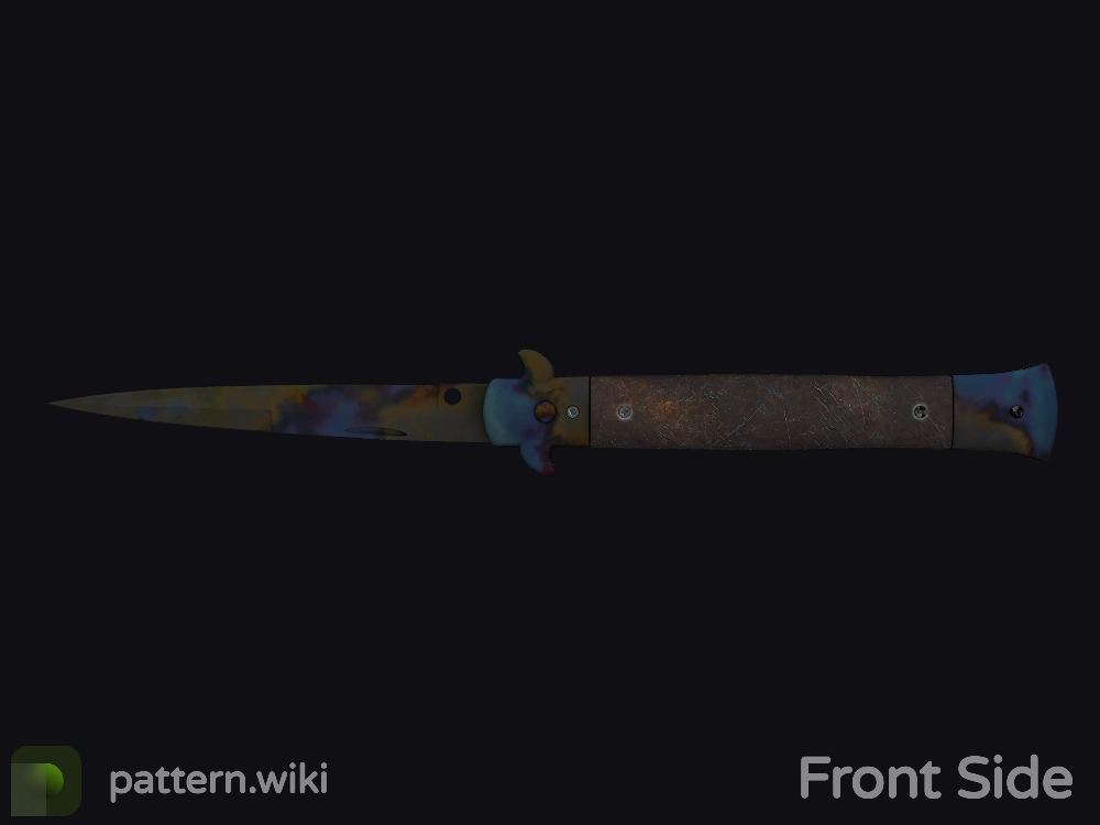 Stiletto Knife Case Hardened seed 481