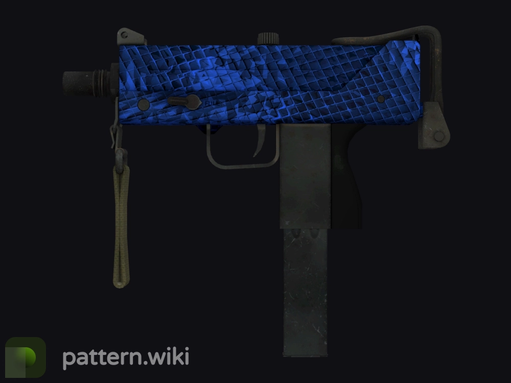 MAC-10 Lapis Gator seed 826