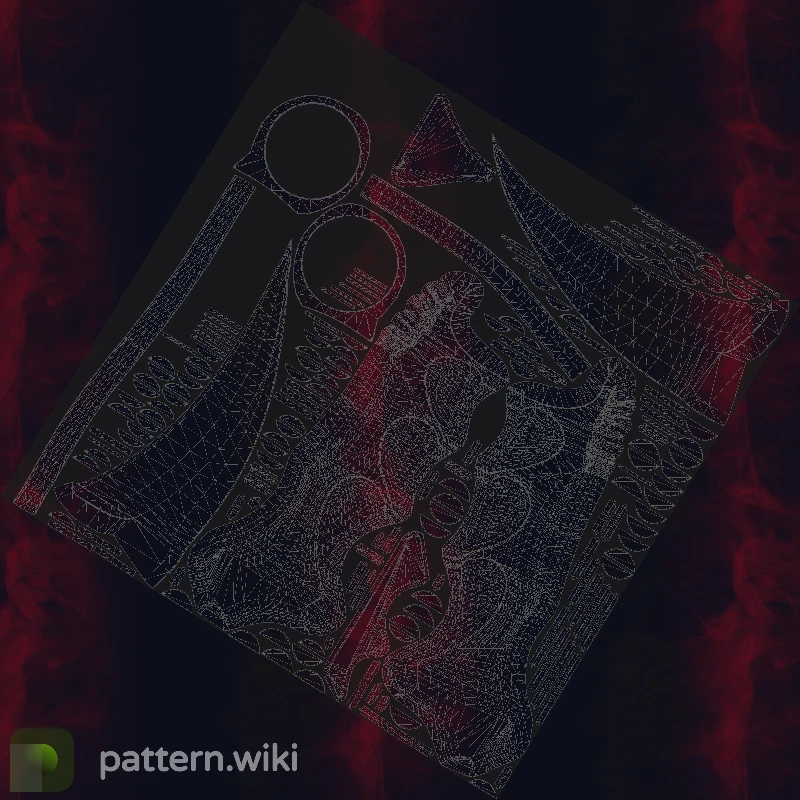 Karambit Doppler seed 70 pattern template