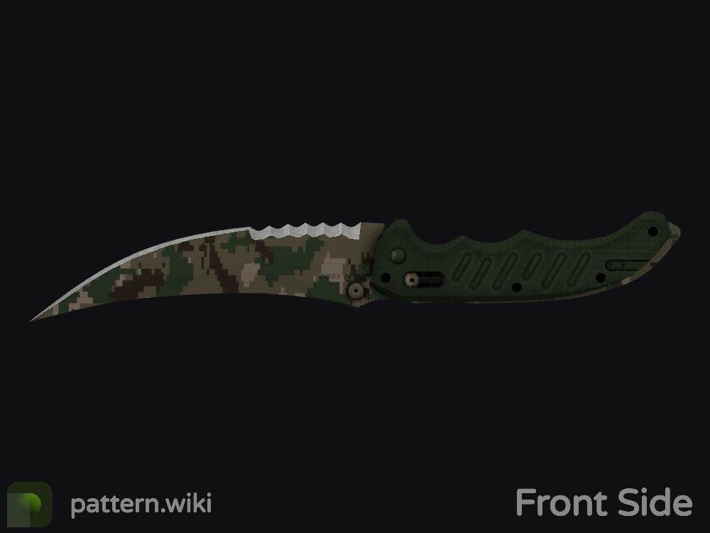 Flip Knife Forest DDPAT seed 779