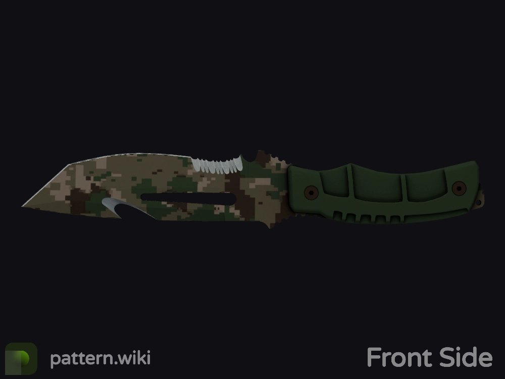 Survival Knife Forest DDPAT seed 41