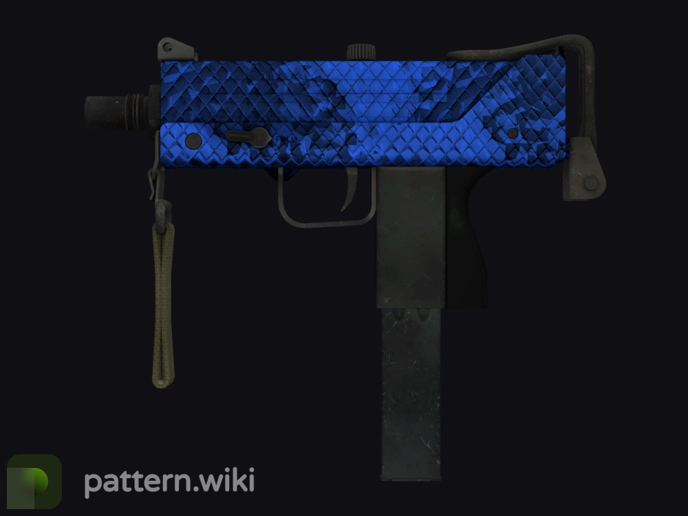 MAC-10 Lapis Gator seed 296