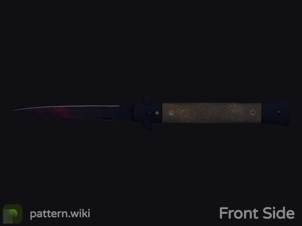 Stiletto Knife Doppler seed 52