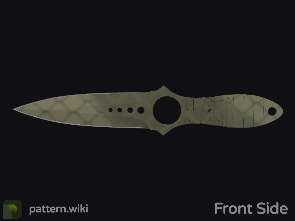 Skeleton Knife Safari Mesh seed 803