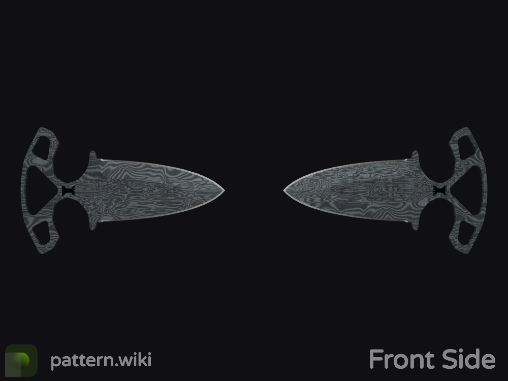 Shadow Daggers Damascus Steel seed 38