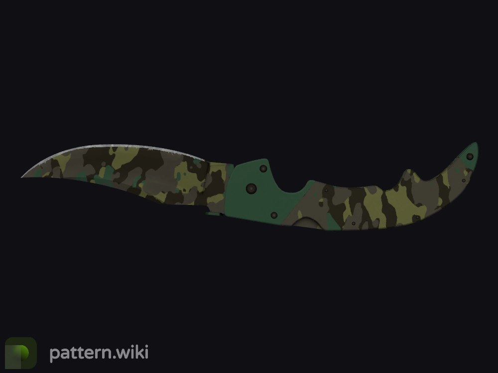 Falchion Knife Boreal Forest seed 407