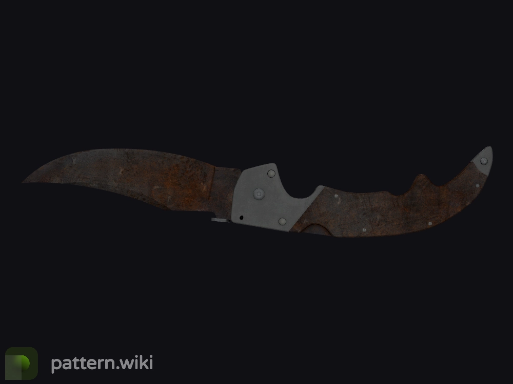 Falchion Knife Rust Coat seed 986