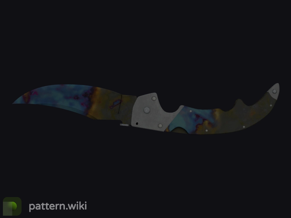 Falchion Knife Case Hardened seed 888