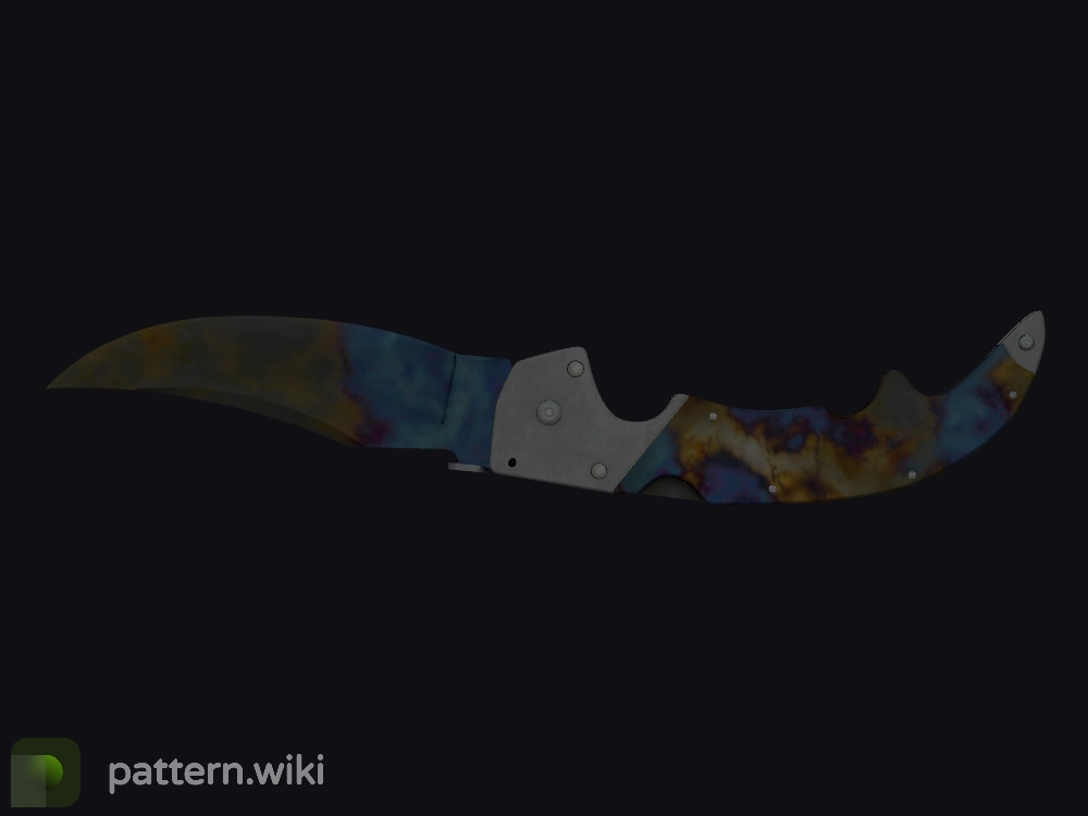 Falchion Knife Case Hardened seed 191