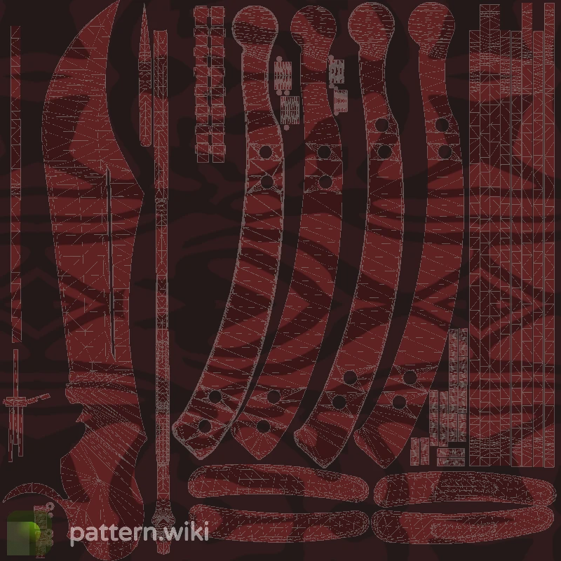 Butterfly Knife Slaughter seed 362 pattern template