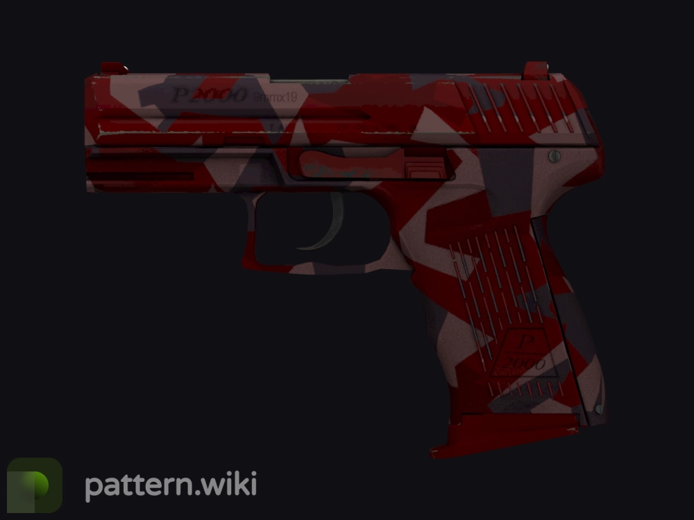 P2000 Red FragCam seed 838