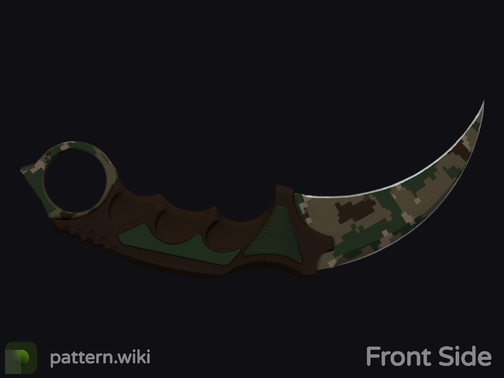 Karambit Forest DDPAT seed 267